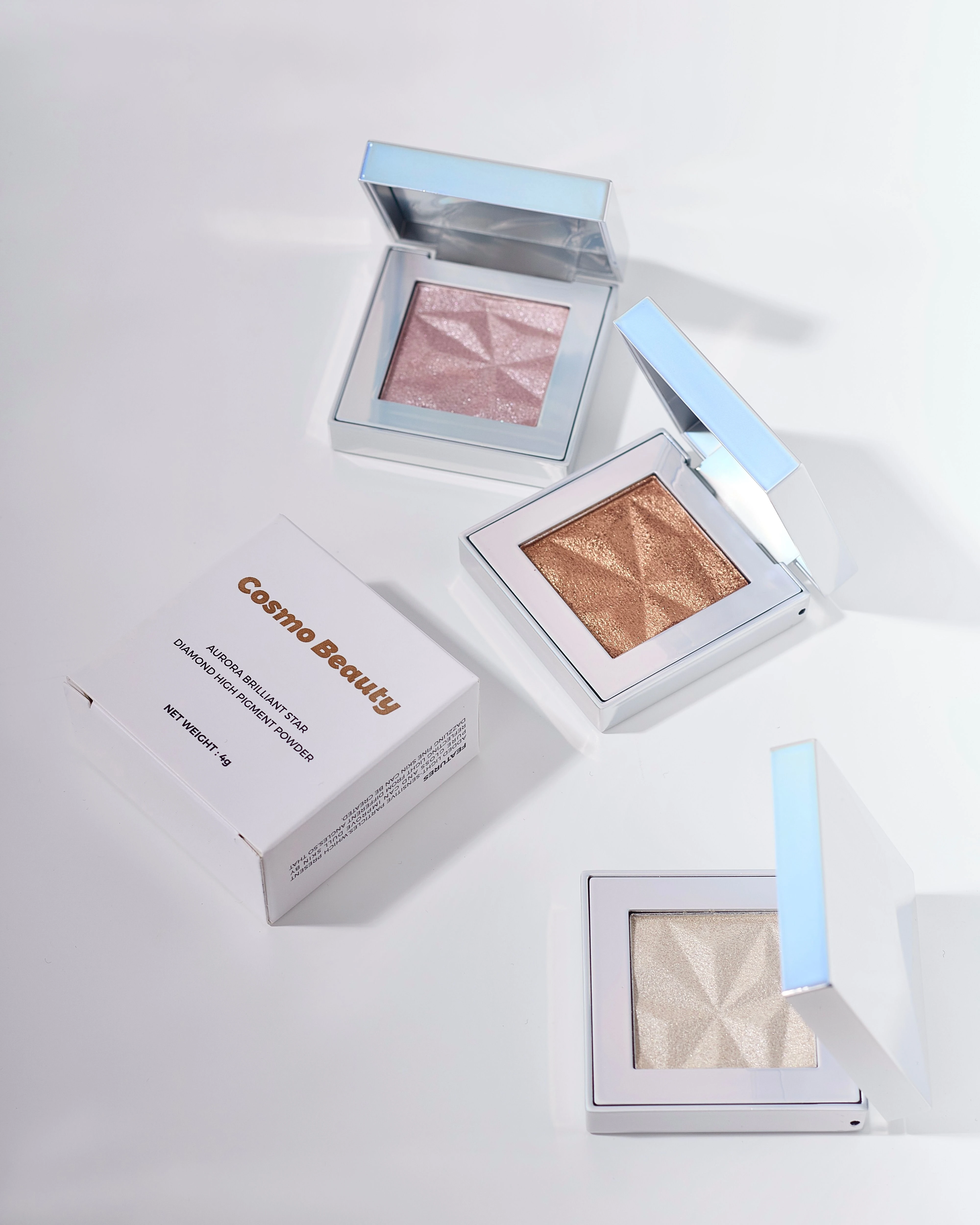 Highlighter powder set