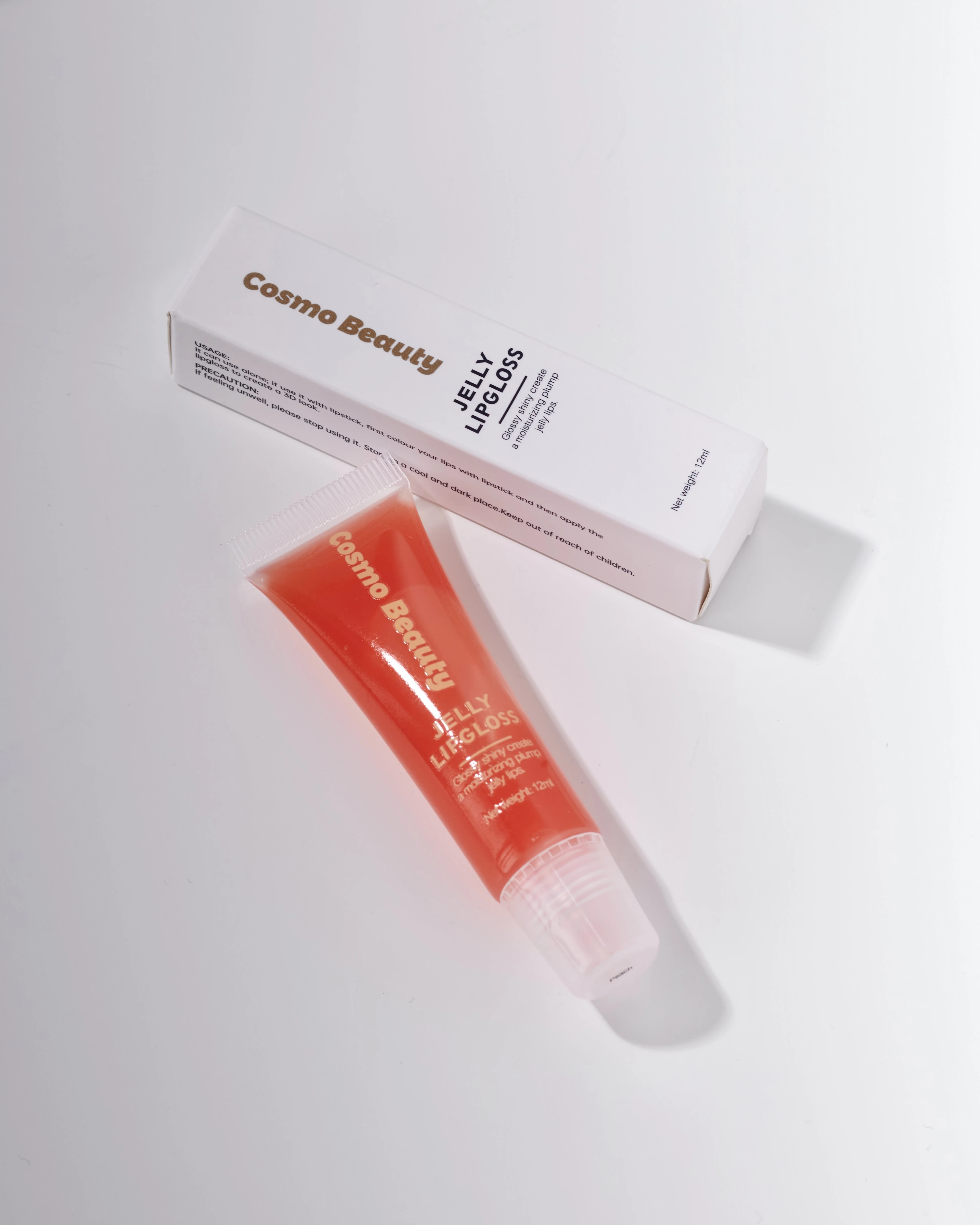 Jelly lip gloss Peach